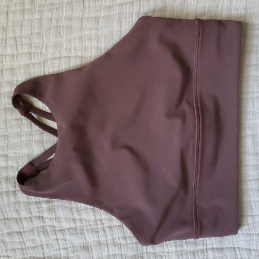 Lululemon Energy High-Neck Longline Bra Size 6
